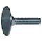 Midwest Fastener Elevator Bolt, 1/4"-20 Thrd Sz, 1-1/4 in L, Steel, Zinc Plated Finish, 10 PK 71303 - alternate 1